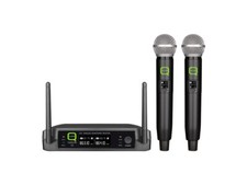 Uhf Fixed Frequency Wireless Microphone (863.7/864.9 Mhz) - Q-audio Qwm 11 V2