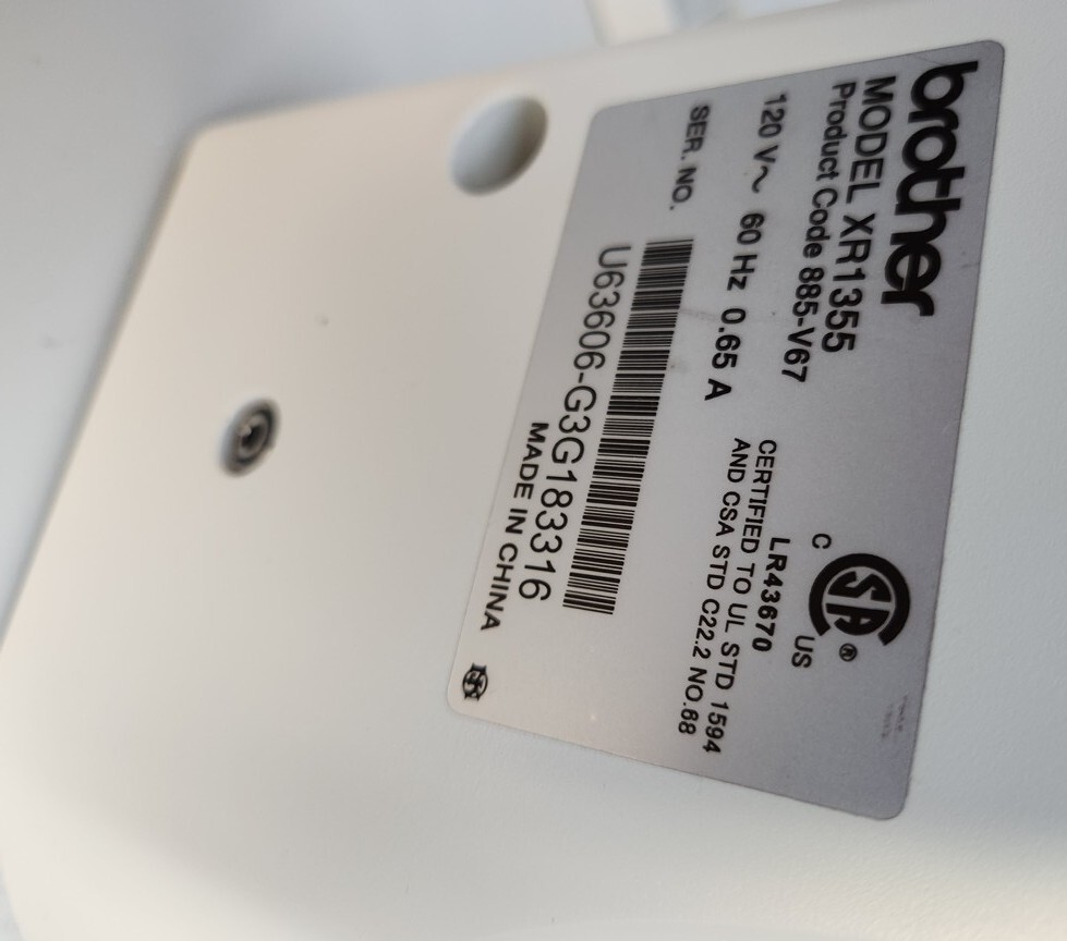 Brother XR1355 Computerized Sewing and Quilting Machine rxr 1355 eBay