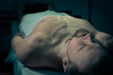 Scar Special effects makeup prosthetic Autopsy scar cut