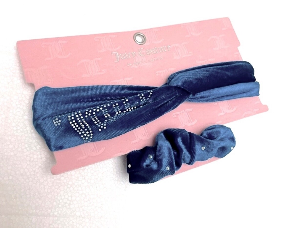 Juicy Couture headband Juicy Couture Elastic Headband - Etsy main image 3
