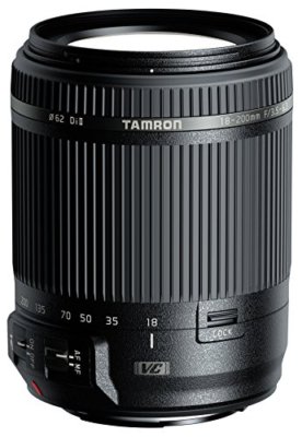 TAMRON 18-200mm F3.5-6.3 DiII VC All-in-One Zoom Lens for Canon APS-C B018E