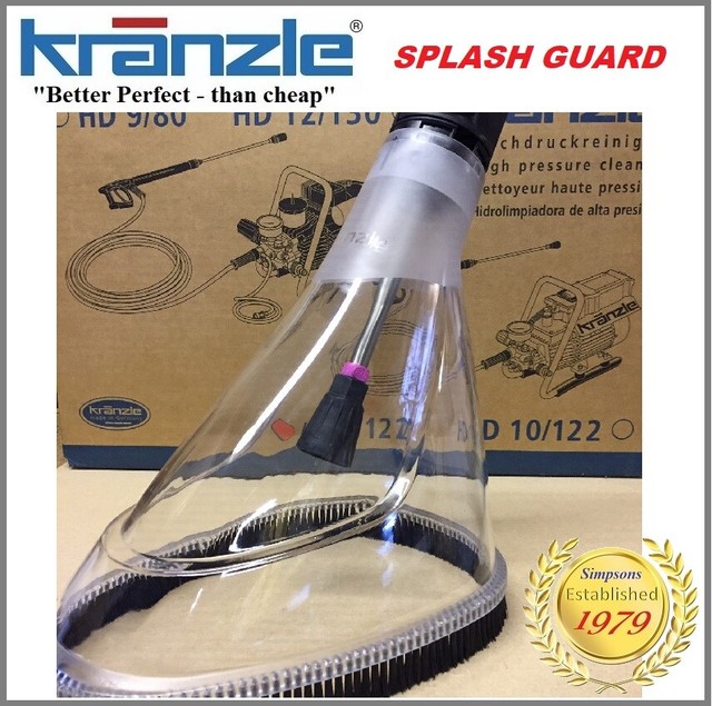 Genuine Kranzle Cold Water Pressure Washer Spray Guard Splash Protector