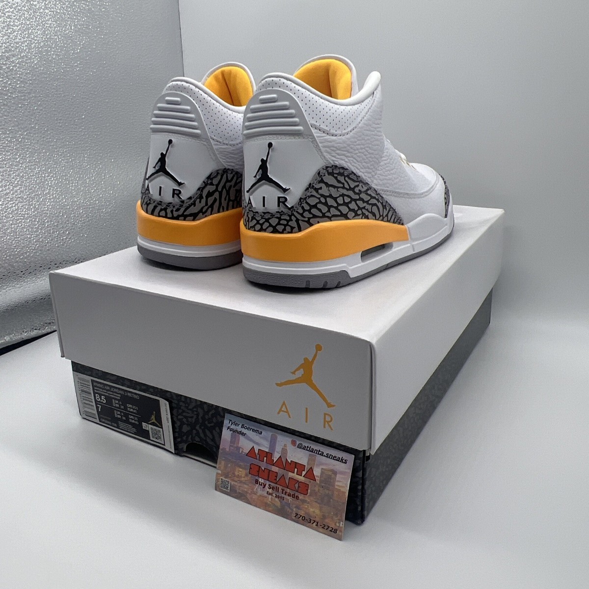 シューズ(女性用) Air Jordan 3 Retro Laser Orange W6 24cm Size 6.5 - Air Jordan 3 Retro Laser Orange W | eBay