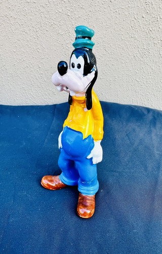 Vintage Disney Goofy Figur bemalt Keramik 6" Made in Japan Disney Parks - Bild 1 von 5