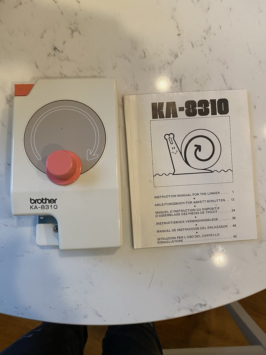 Brother 820-970 Knitting Machine Accessory Linker - KA8310 for sale online  | eBay UK