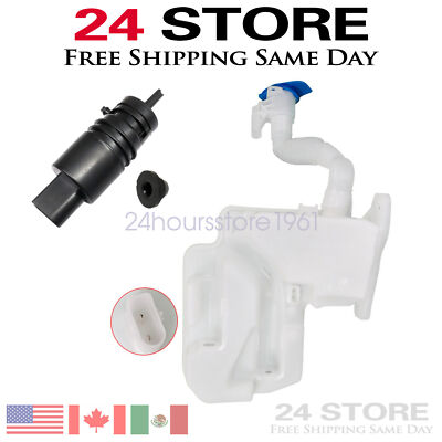Washer Reservoir For 15-20 Audi A3 with Pump 5Q0955453R 1K0955455 1K5955651