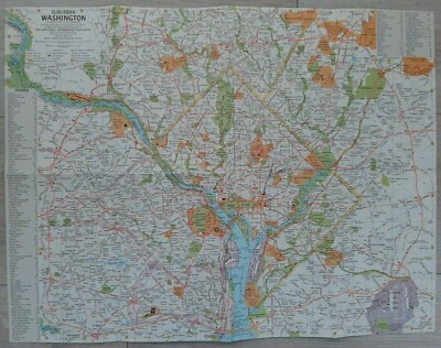 National Geographic Map of Washington. (Dec, 1964).