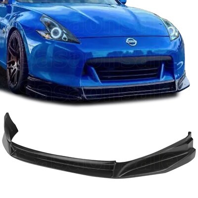 [SASA] Made for 2009-2012 Nissan 370Z Z34 Fairlady PU Front Bumper Lip Splitter