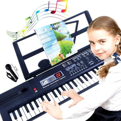 Keyboard Piano Digital Electric Piano Portable Electronic Music Keyboard 61 Key 