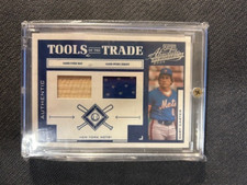 2004 Playoff Tools of The Trade  GARY CARTER #216/250 Dual Relic Card NY Mets
