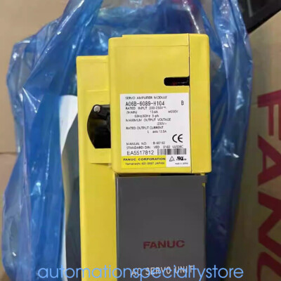 New 1PCS FANUC Servo Drive A06B-6089-H104 Via DHL or FedEx