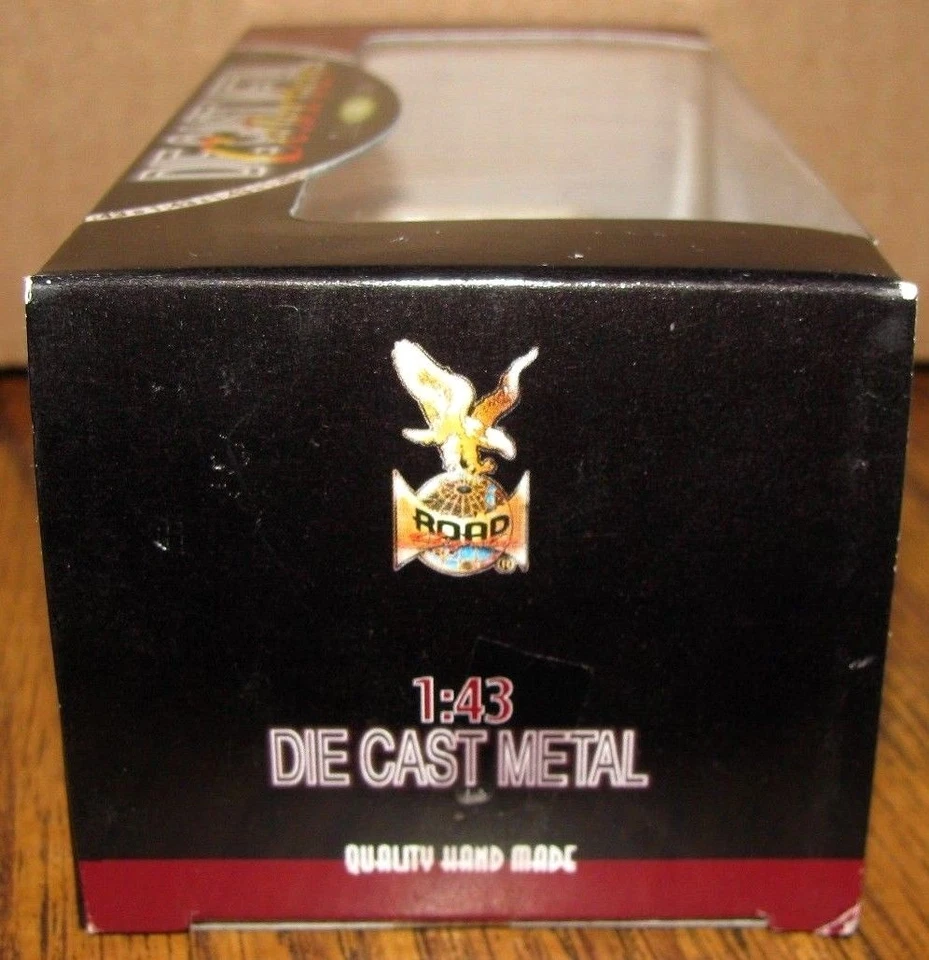 Ford 1937 Hot Rod V8 Convertible Car BLUE 1:43 Yat Ming Toy 94243A Hand Made New - Image 4 of 4