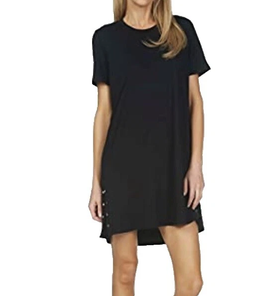 Black T-Shirts Dresses for Women