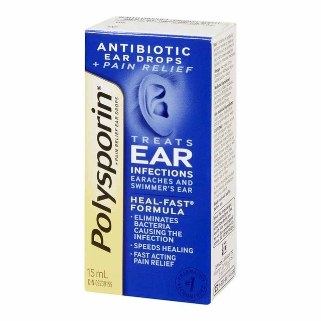 POLYSPORIN Antibiotic ear drops and pain relief | eBay