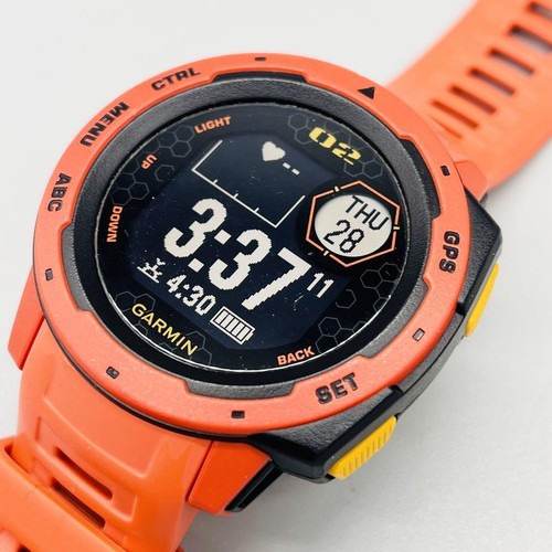 Garmin Instinct Evangelion Unit 02 Limited Edition EVA Smartwatch 10ATM - Zdjęcie 7 z 13