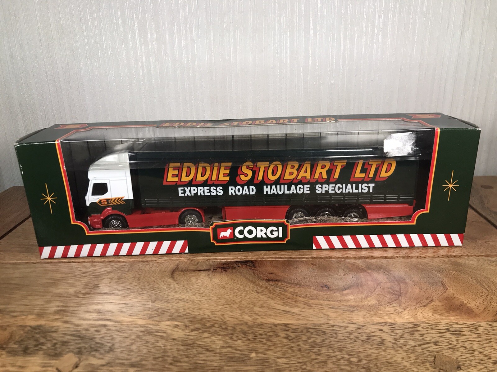 Corgi Eddie Stobart Renault Curtainside Trailer 59538 Boxed Collectible Model