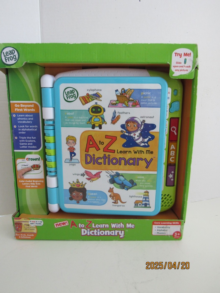 A to Z Learn with Me Dictionary | eBay