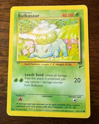 1996 Bulbasaur English 67/130