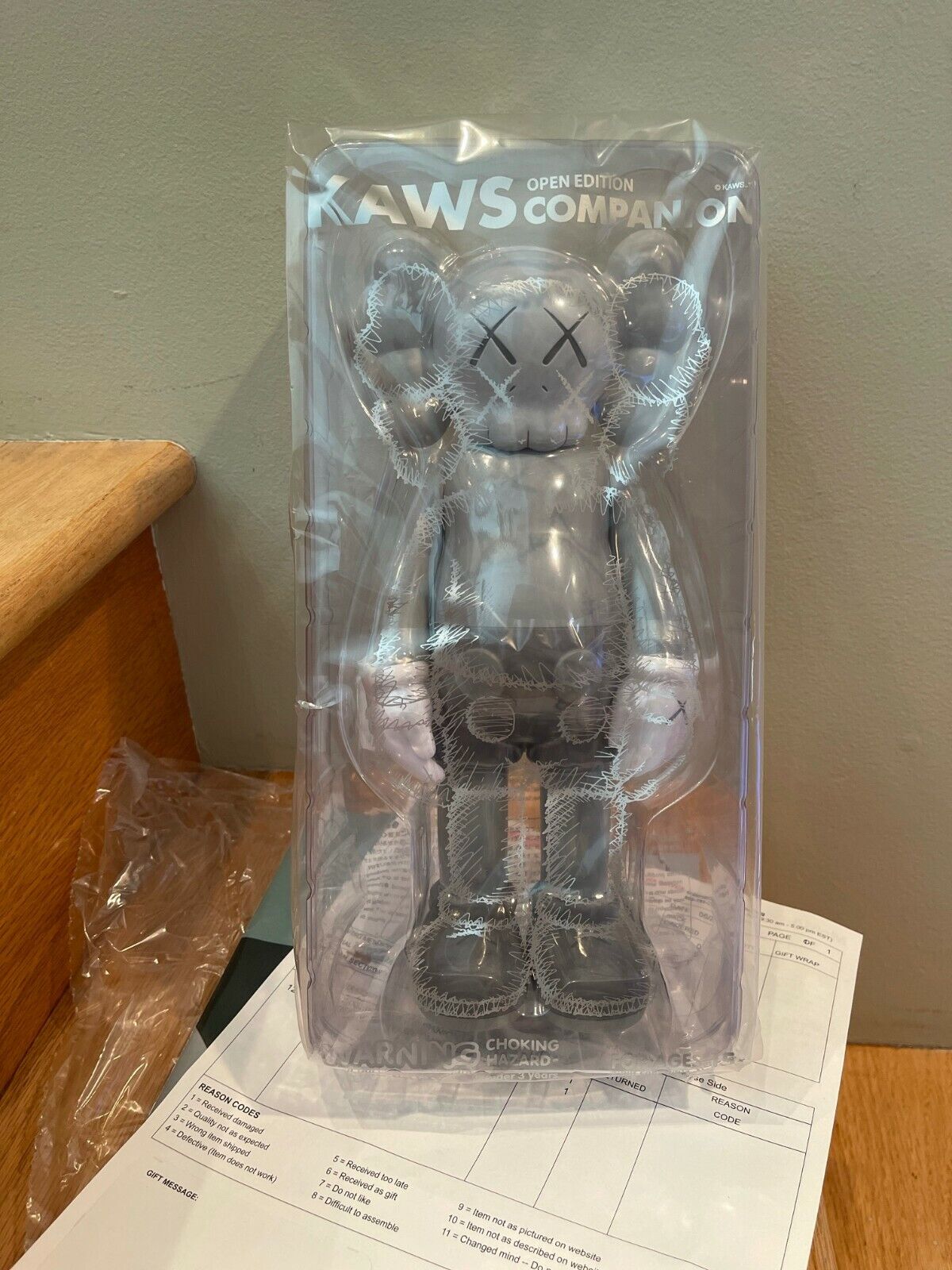 2016 KAWS Companion Open Edition Vinyl Figure Kawsone Moma Medicom