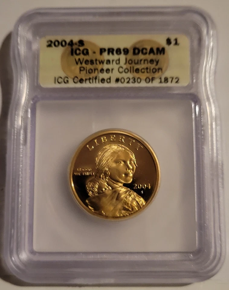 2004-S Westward Journey Pioneer Collection Graded ICG PRDCAM - Image 4 of 4