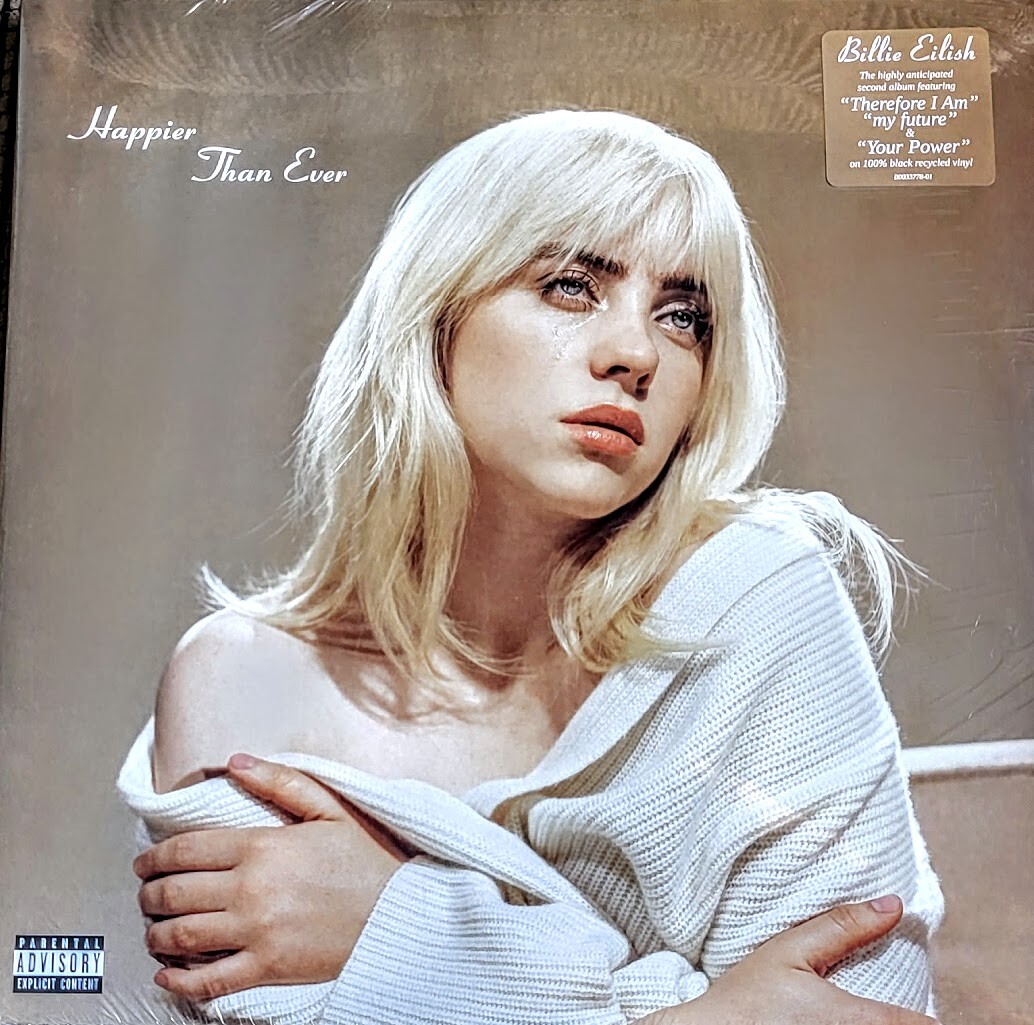 Billie Eilish Happier Than Ever レコード Happier Than Ever' Exclusive Multicolor Vinyl - Billie