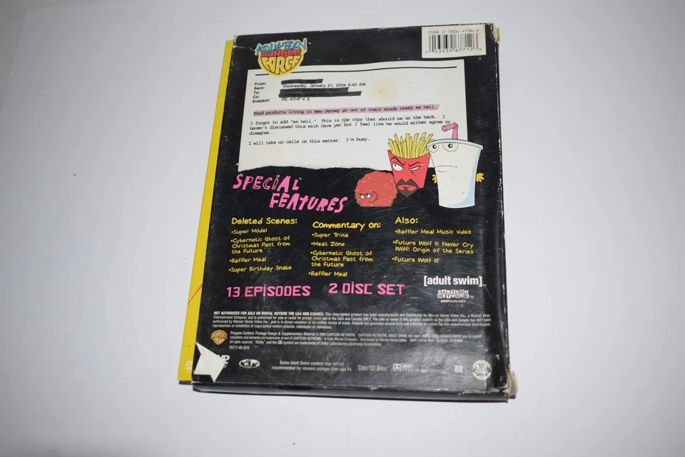 Aqua Teen Hunger Force - Vol. 2 DVD SET (JAC42) - Image 3 of 3