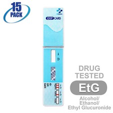 NEW Mintegrity Drug Test Ethyl Glucuronide EtG Dip Card 15-Pack MI-WETG-114