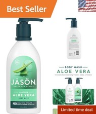 30oz Aloe Vera Soothing Body Wash - Gentle Clean with Eco-Friendly Packaging