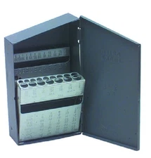 29 Piece Drill Index Jobber Length 1/16" to 1/2" Made In USA Metal Huot 10550