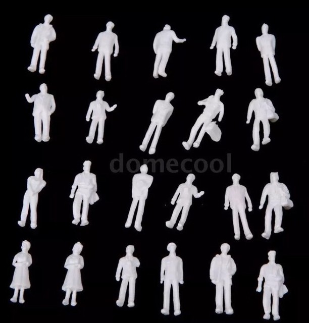 model train figures ho scale