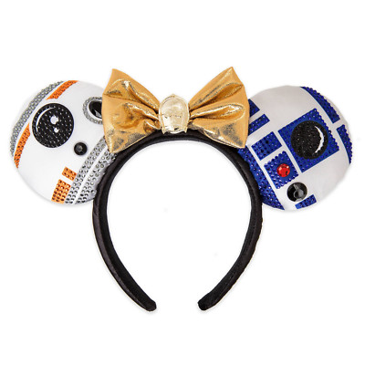Disney Parks Her Universe Ears Headband Star Wars Droid Ashley Eckstein NEW