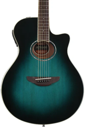 Yamaha APX600 OBB Acoustic-Electric Guitar Oriental Blue Burst