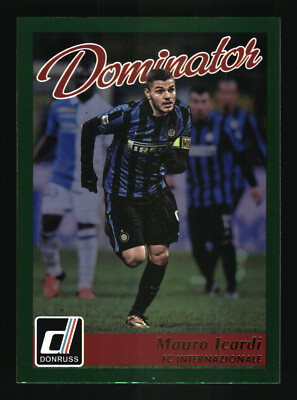 2016-17 Donruss Dominators Holographic Mauro Icardi #19 FC Internazionale