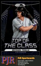 Michael Toglia 2020 Panini Prizm #TOC-23 Rockies Top of The Class 35% Off 4+