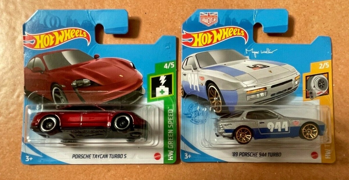 HOT WHEELS Mattel PORSCHE TAYCAN TURBO S PORSCHE 944 TURBO Short