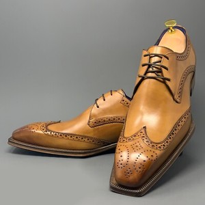 Emilio Franco Shoes Mens Size 13 Brown Suede Made Italy Dress‎ Formal Vero Cuoio Emilio Franco Shoes | AmbrogioShoes.com main image 3