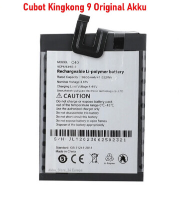 Cubot  KINGKONG 9 Akku /  10600mAh / C40  / Original Akku