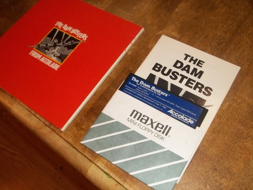 THE DAM BUSTERS for the Commodore 64 C64/128, Complete & Fully Tested! ACCOLADE - Picture 3 of 4