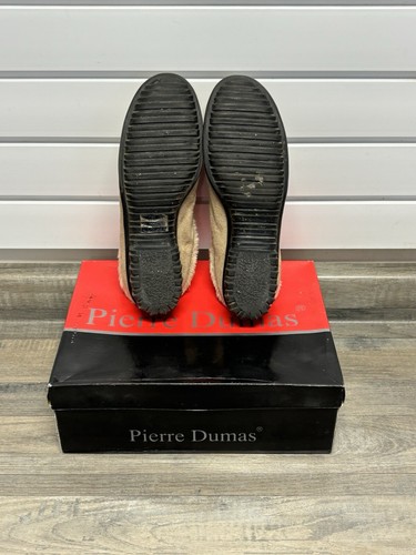 Pierre Dumas Madison Slip On Shoes Size 8 Sand With Original Box - Picture 8 of 10