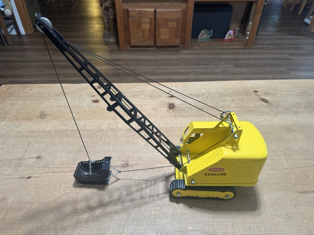 Preços baixos em Guindaste Tonka Amarelo Antigo Fabricação de