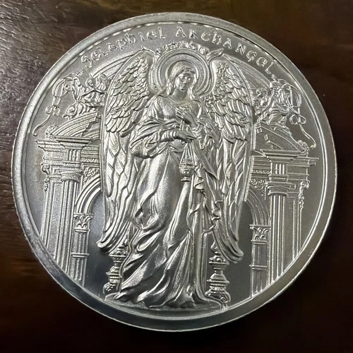Intaglio Mint Selaphiel The Archangel V2 Silver 1 oz BU .999 Capsule New