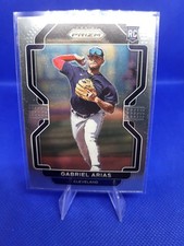 2022 PANINI PRIZM BASE INDIANS ROOKIE RC GABRIEL ARIAS NO. 70 