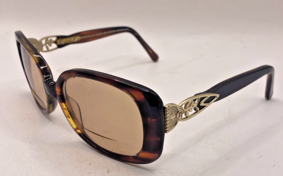 Jessica McClintock bifocal‎ sunglasses JESSICA MCCLINTOCK FRAMES ONLY EYEGLASSES JMC 566 BROWN HORN  main image 2