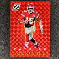 2023 Panini Zenith #18 Patrick Mahomes II 1994 Pacific Red Color Match Chiefs
