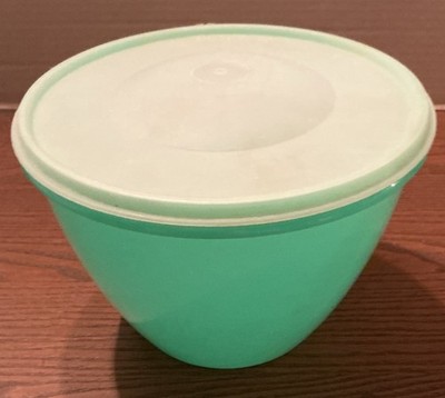Vintage Tupperware Crisp It Lettuce Keeper 679 Lid 680 Jadeite Green No Spike