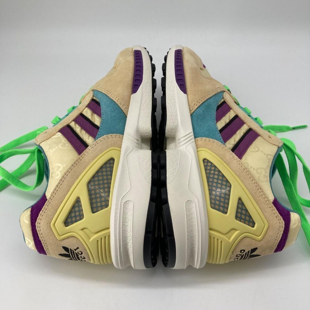 Auth Gucci Leather Lace Up Low cut Sneakers Beige Logo EU36 US6 UK3 Women thumbnail 23