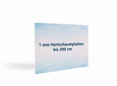 PVC Hartschaumplatte weiß 1 mm Versand/Zuschnitt kostenlos bis 200 cm/TOP PREIS