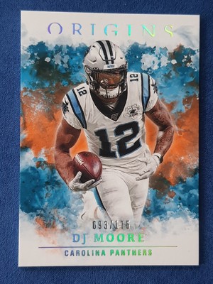 2020 Panini Origins #61 DJ Moore Carolina Panthers Orange /175