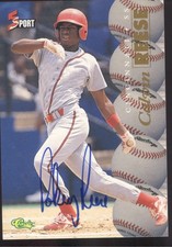 Autographed Baseball Cards - Hand Signed Players Last Names P thru Z - You Pick