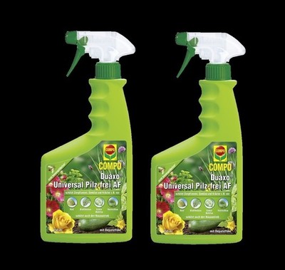 2 x Compo Duaxo UNIVERSAL Pilz-frei AF 750ml Fungizid Gemüse Mehltau Sternrußtau